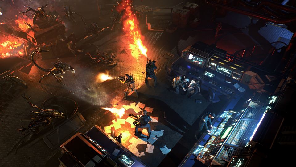 Aliens: Dark Descent 游戏画面