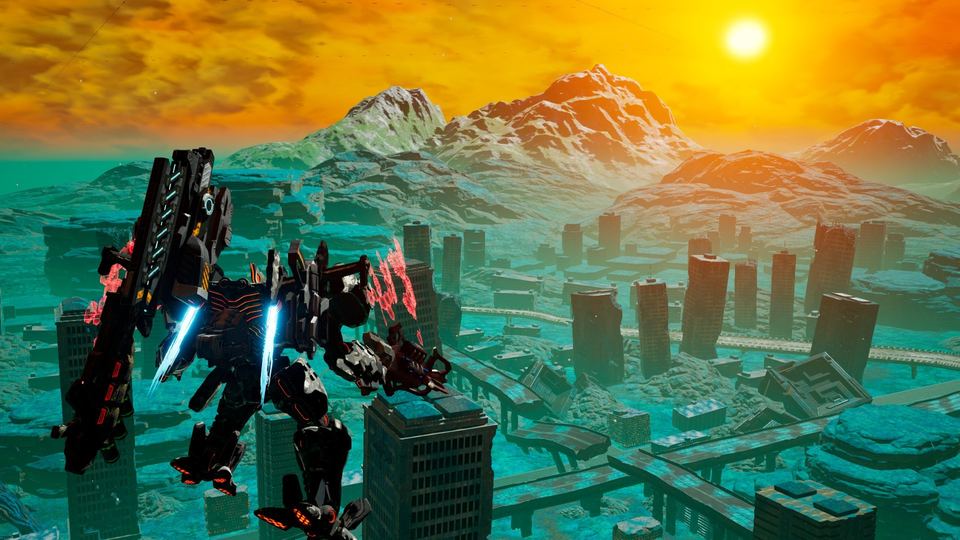DAEMON X MACHINA 游戏画面