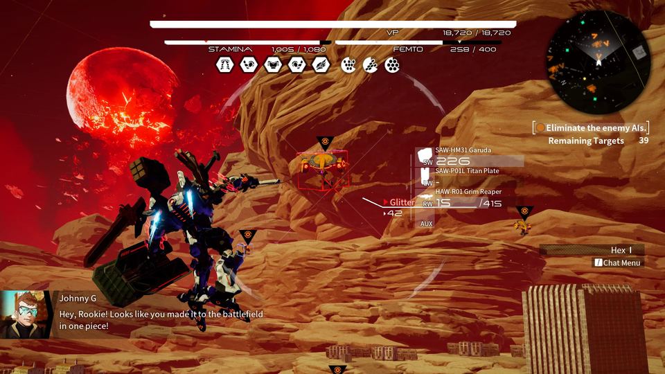 DAEMON X MACHINA 游戏画面