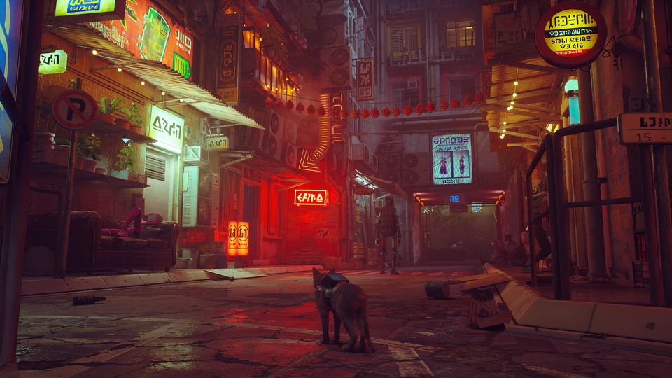 Stray 游戏画面