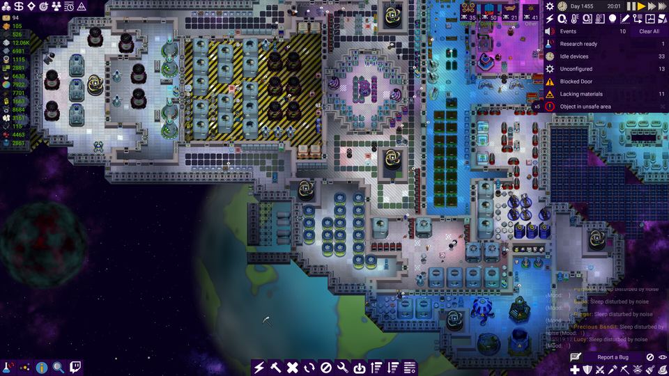 Stardeus 游戏画面
