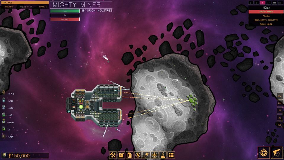 The Last Starship 游戏画面