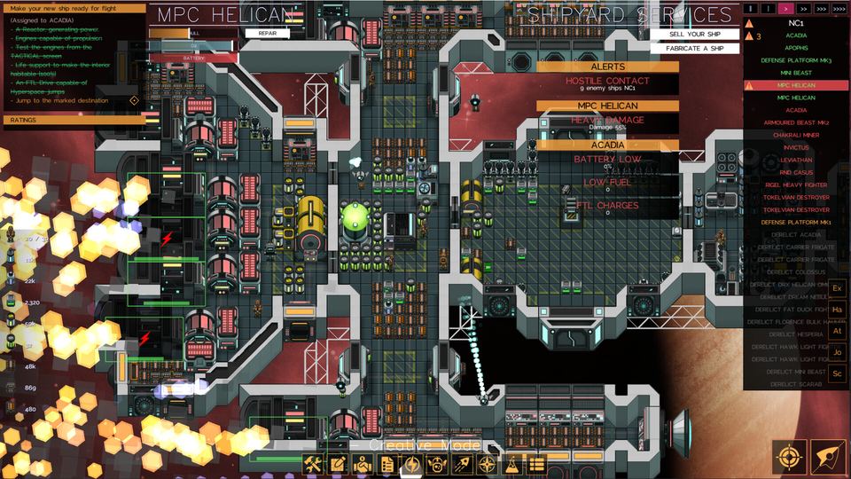 The Last Starship 游戏画面