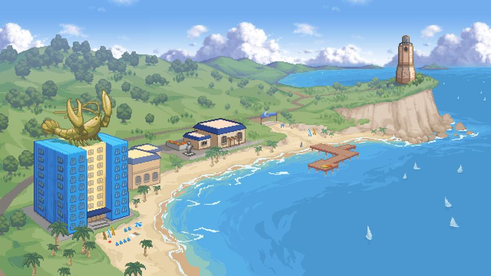 Just a To the Moon Series Beach Episode 《去月球系列海滩特别篇》 游戏画面