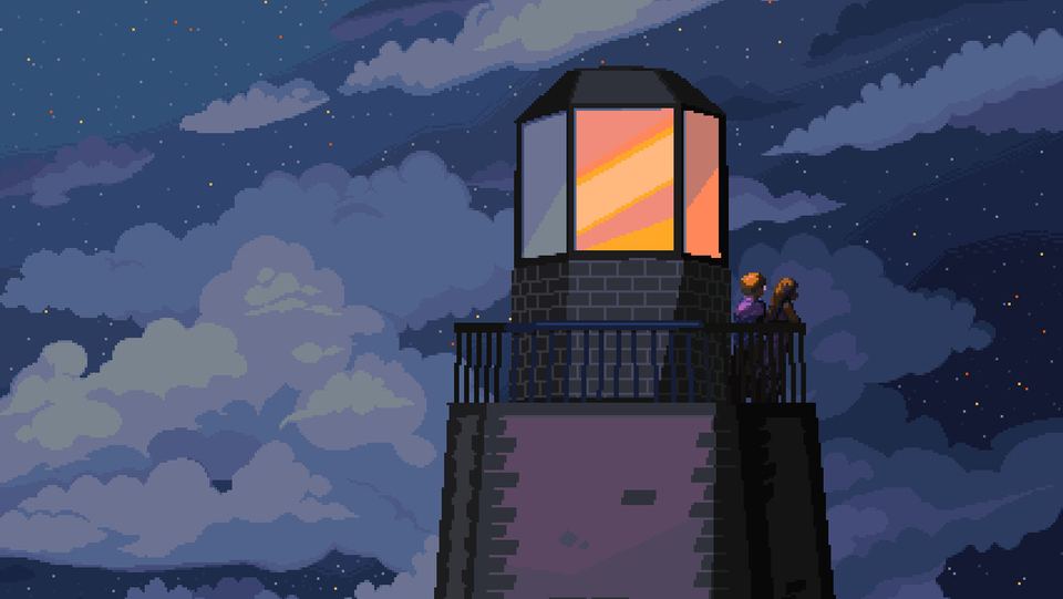 Just a To the Moon Series Beach Episode 《去月球系列海滩特别篇》 游戏画面