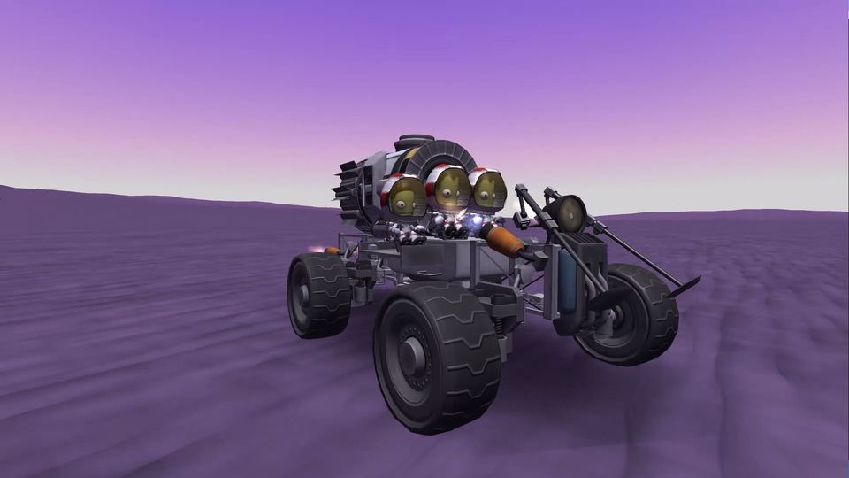 Kerbal Space Program 游戏画面