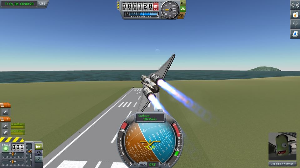 Kerbal Space Program 游戏画面