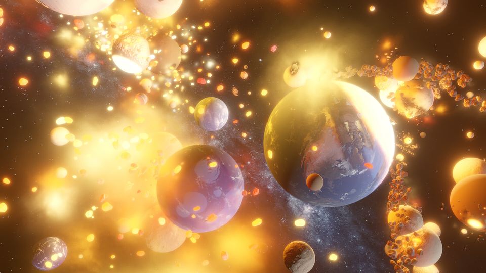 Universe Sandbox 游戏画面
