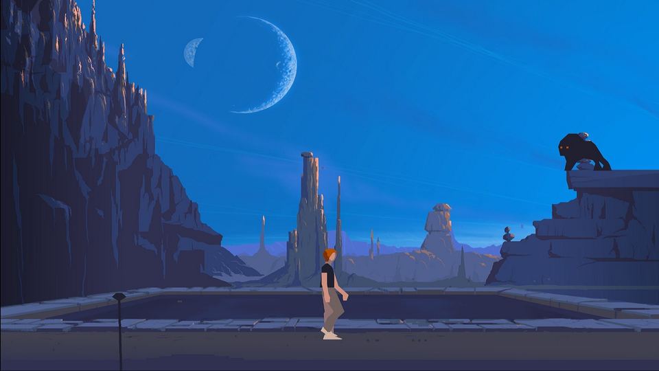 Another World – 20th Anniversary Edition 游戏画面