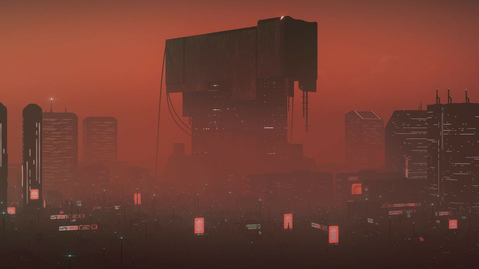 Dystopika: 未来城市沙盒 游戏画面