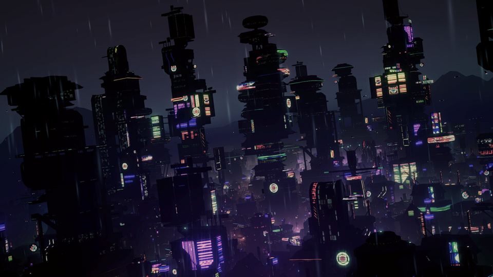 Dystopika: 未来城市沙盒 游戏画面