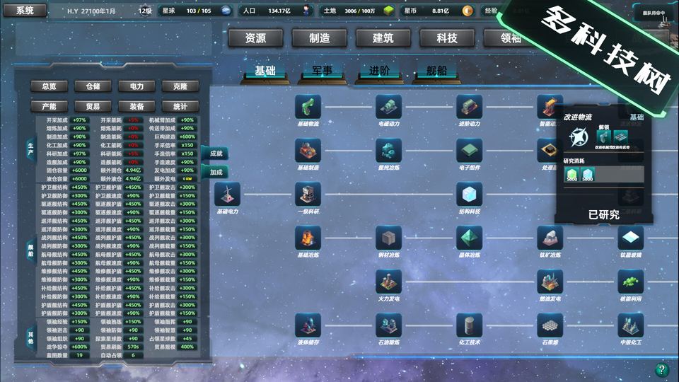 星际工业国 游戏画面