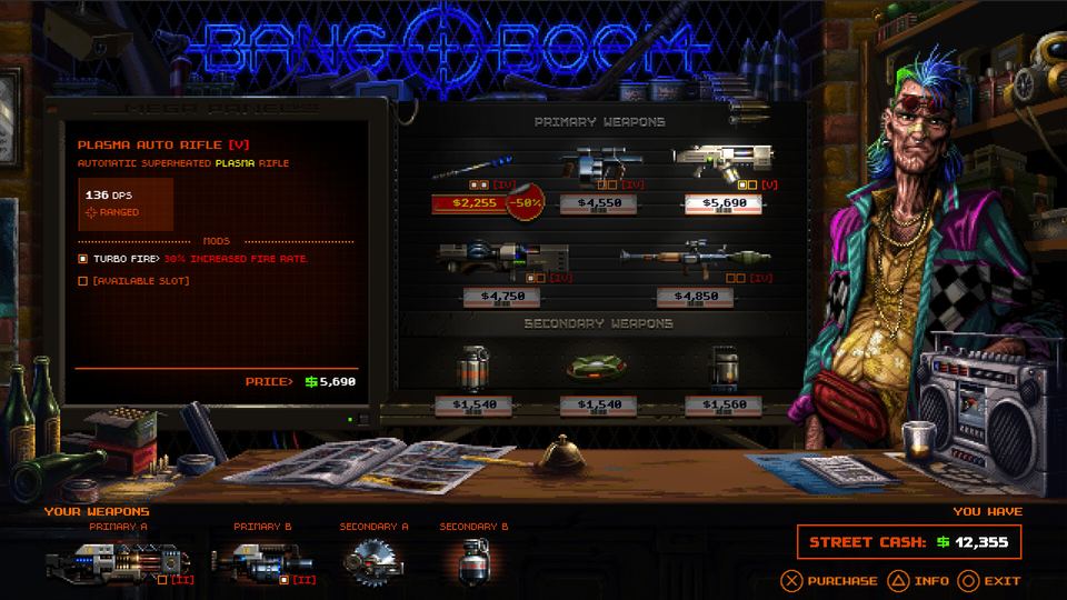 HUNTDOWN: OVERTIME 游戏画面