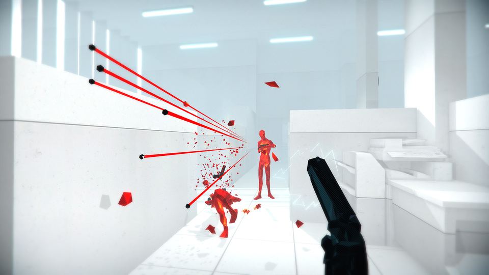SUPERHOT 游戏画面