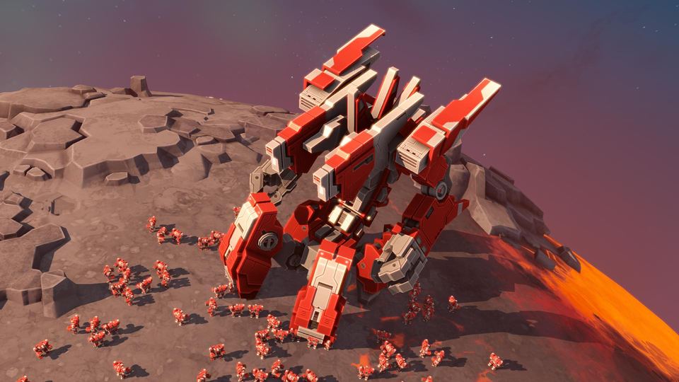Planetary Annihilation: TITANS 游戏画面