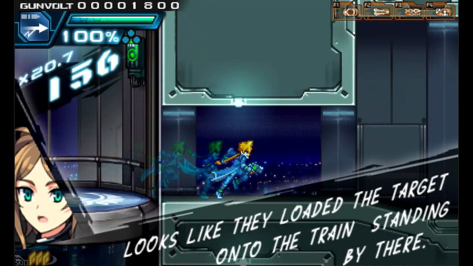 Azure Striker Gunvolt 游戏画面