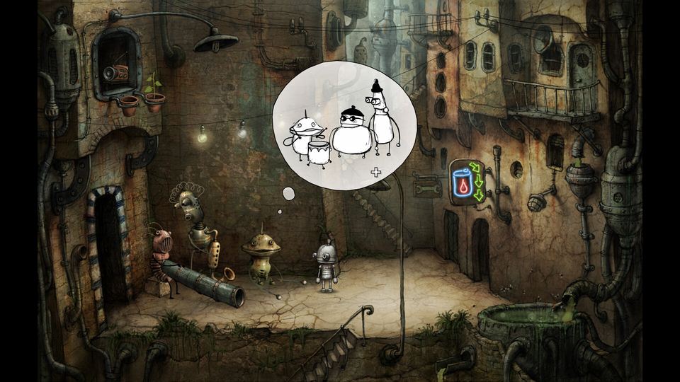 机械迷城 (Machinarium) 游戏画面