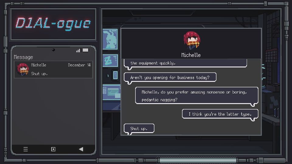 D1AL-ogue 游戏画面