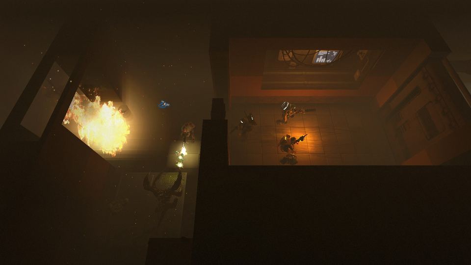 异形丛生:虫启天降 (Alien Swarm: Reactive Drop) 游戏画面