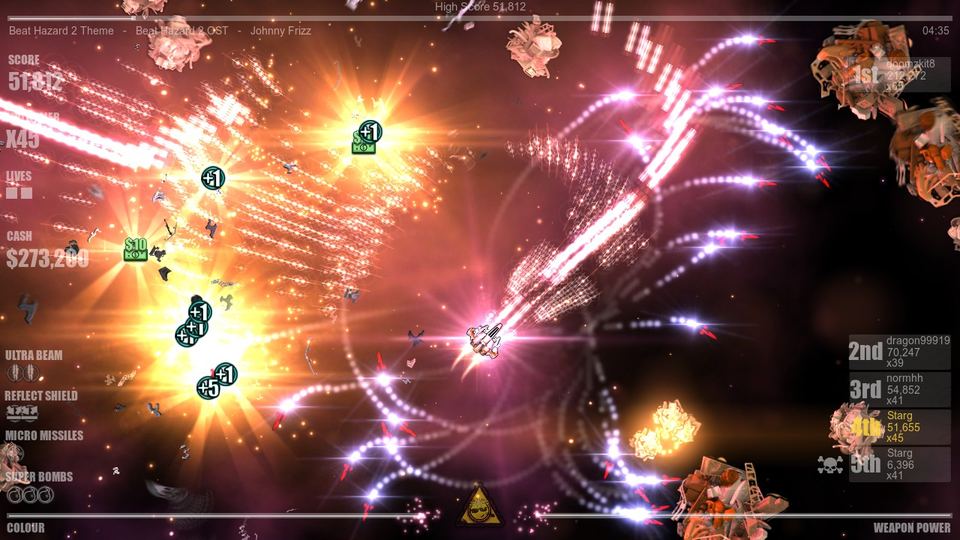 Beat Hazard 2 游戏画面