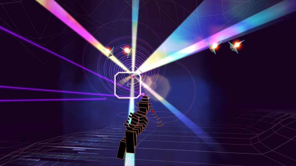 Rez Infinite 游戏画面