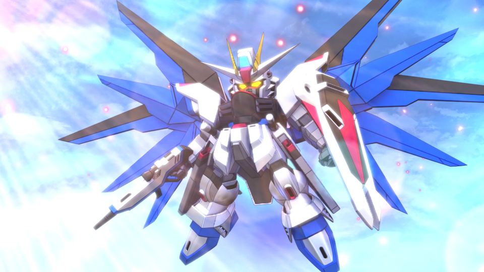SD GUNDAM G GENERATION CROSS RAYS 游戏画面