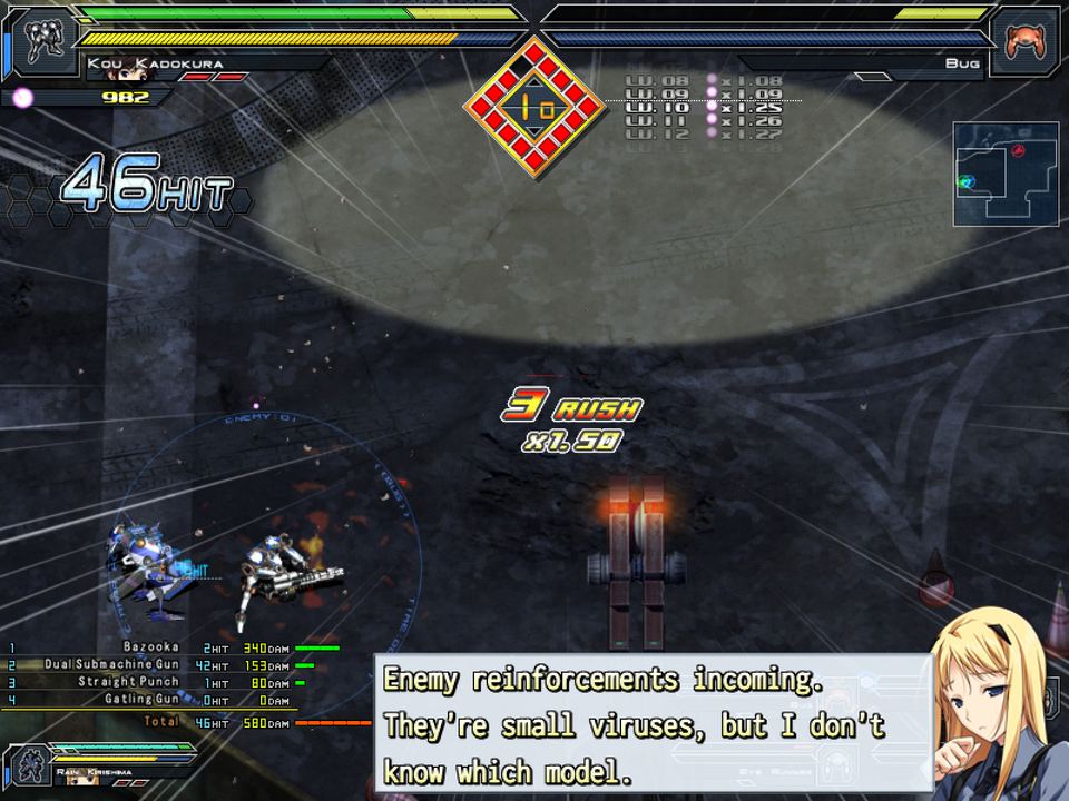 Baldr Sky 游戏画面