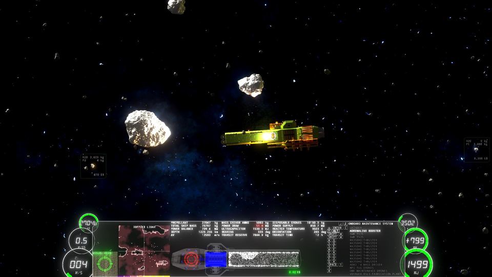 ΔV: Rings of Saturn 游戏画面
