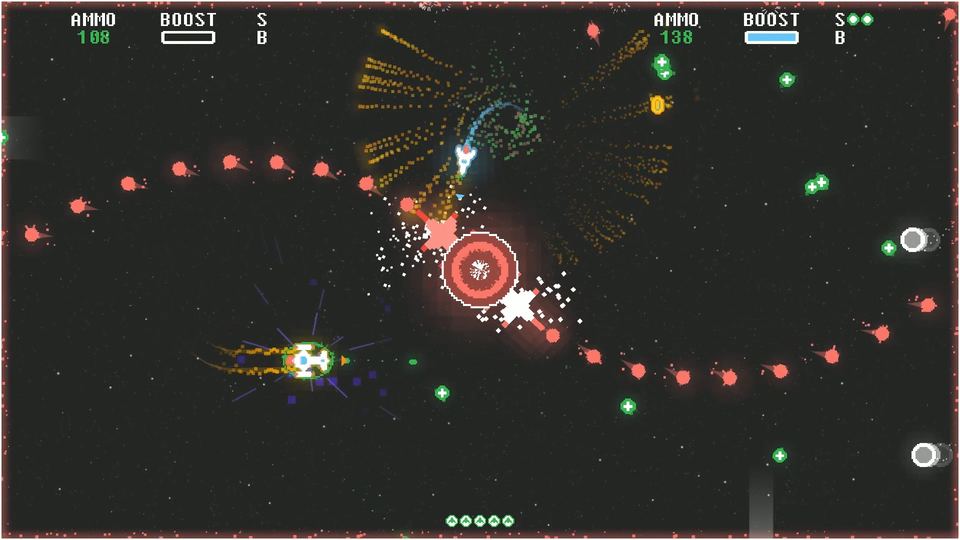 Super Bit Blaster XL 游戏画面