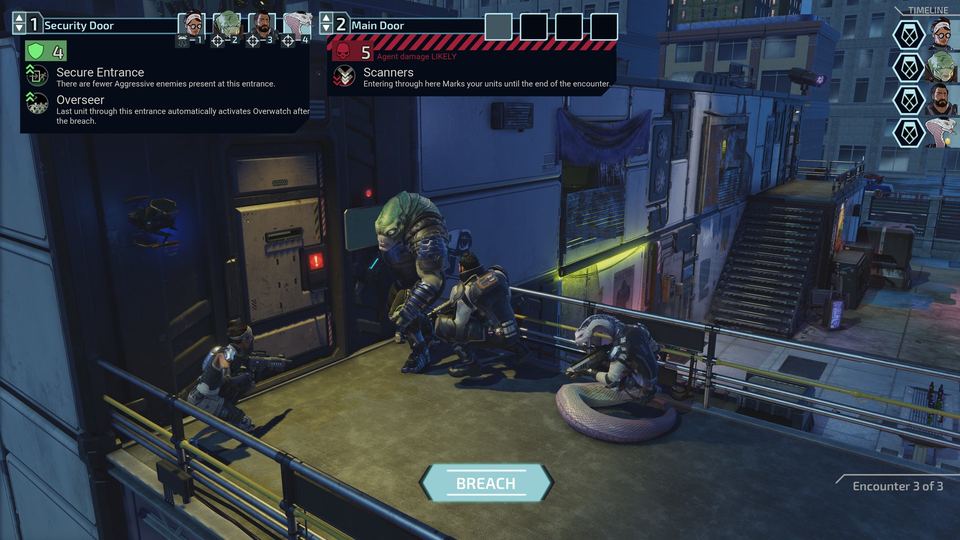 XCOM: Chimera Squad 游戏画面