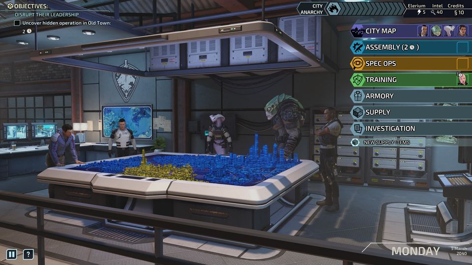 XCOM: Chimera Squad 游戏画面