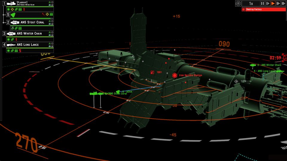 星云:战舰指挥官 NEBULOUS: Fleet Command 游戏画面